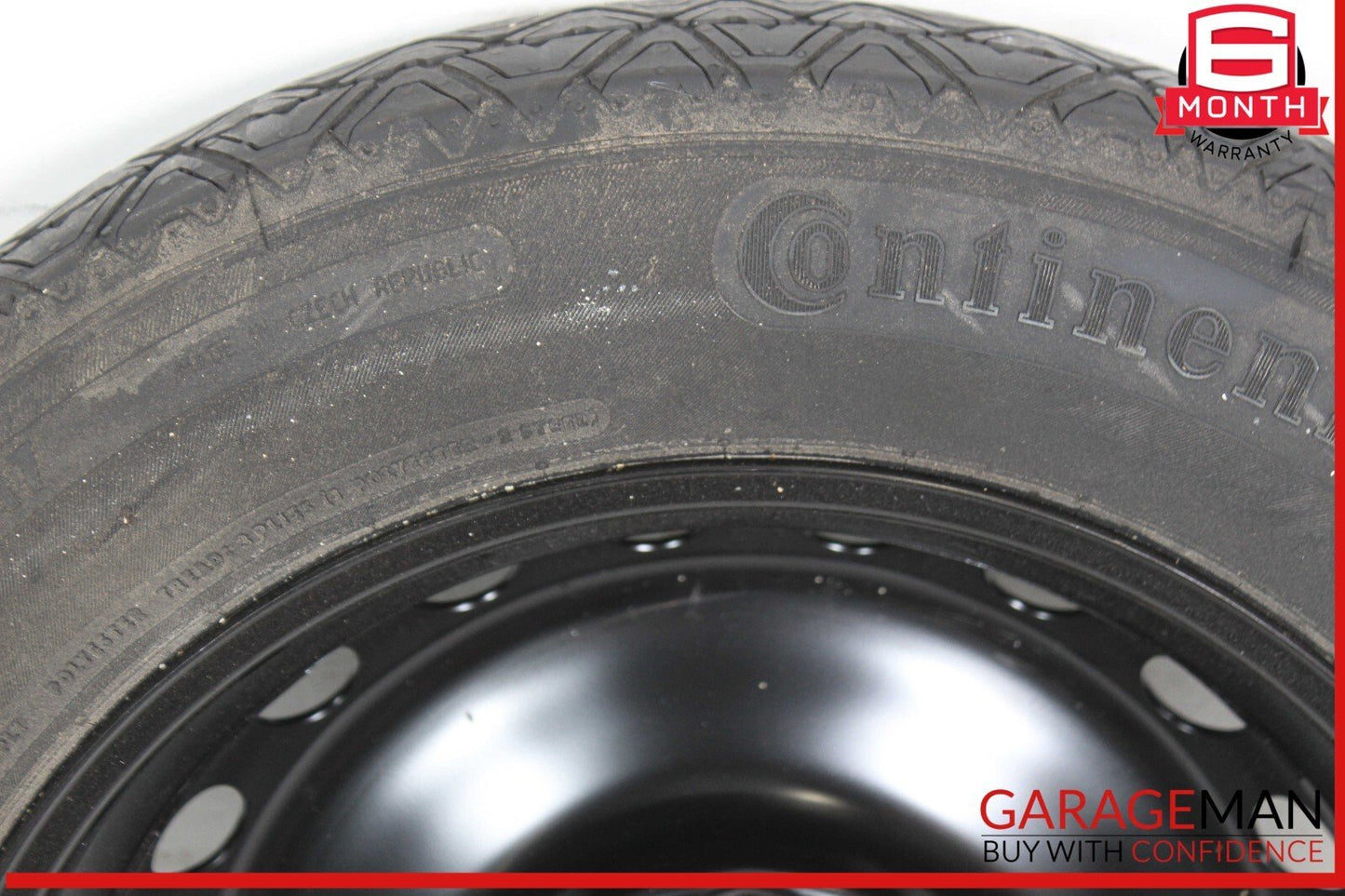 08-14 Mercedes W204 C250 C300 Emergency Spare Tire Donut Wheel Rim 125 90 16"