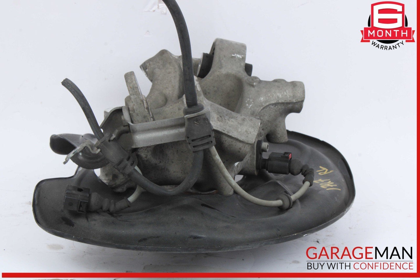 2017-2024 Audi Q7 Rear Left Spindle Knuckle Wheel Hub 4M0505431AF Genuine