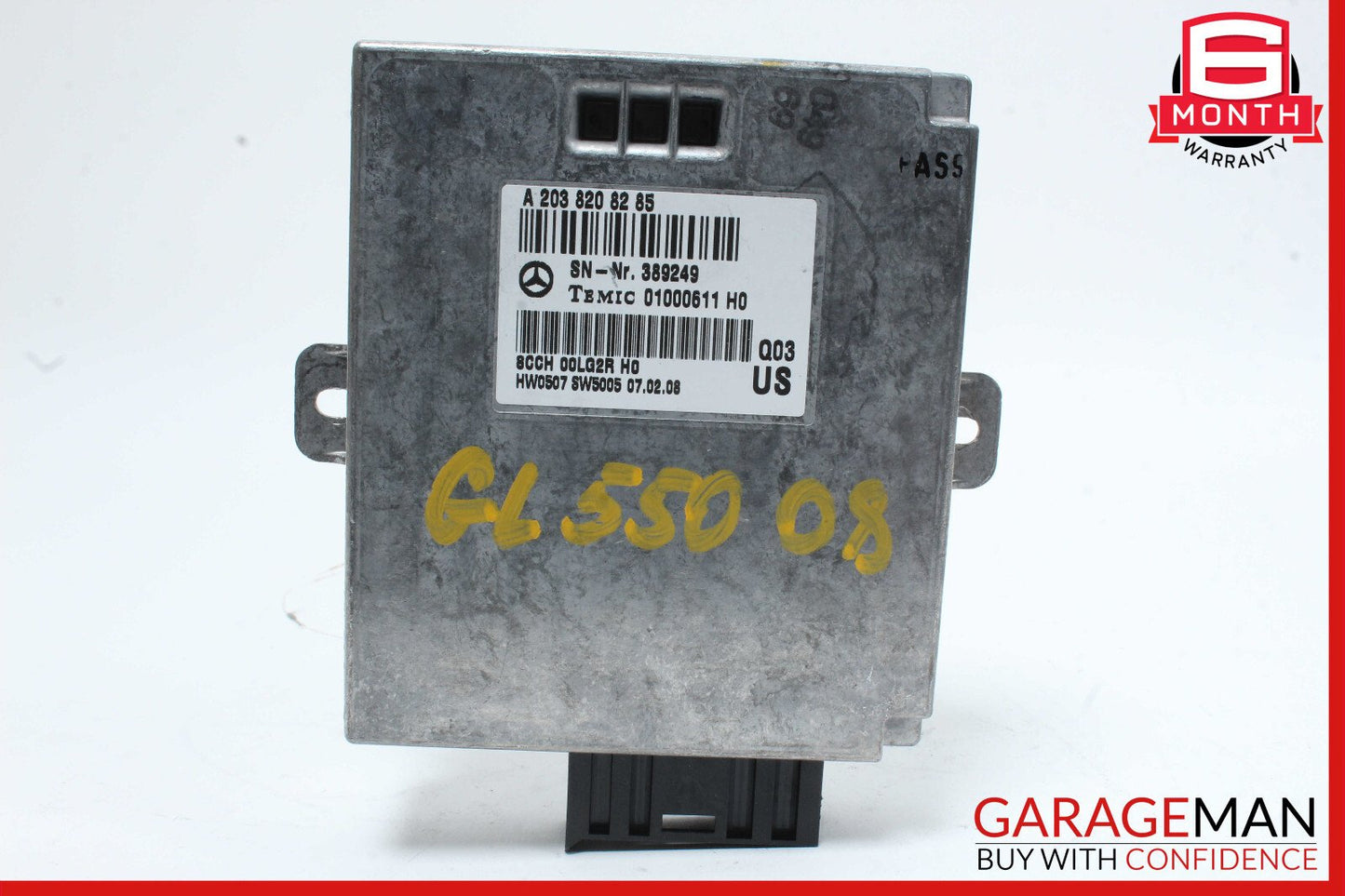 07-13 Mercedes X164 GL550 Voice Language Communication Control Module OEM
