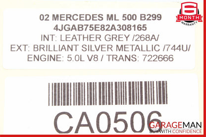 02-05 Mercedes W163 ML320 ML500 Bose Front Left / Right Door Speaker Tweeter
