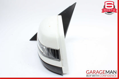 10-11 Mercedes W204 C300 Front Left Driver Side Rear View Door Mirror White OEM