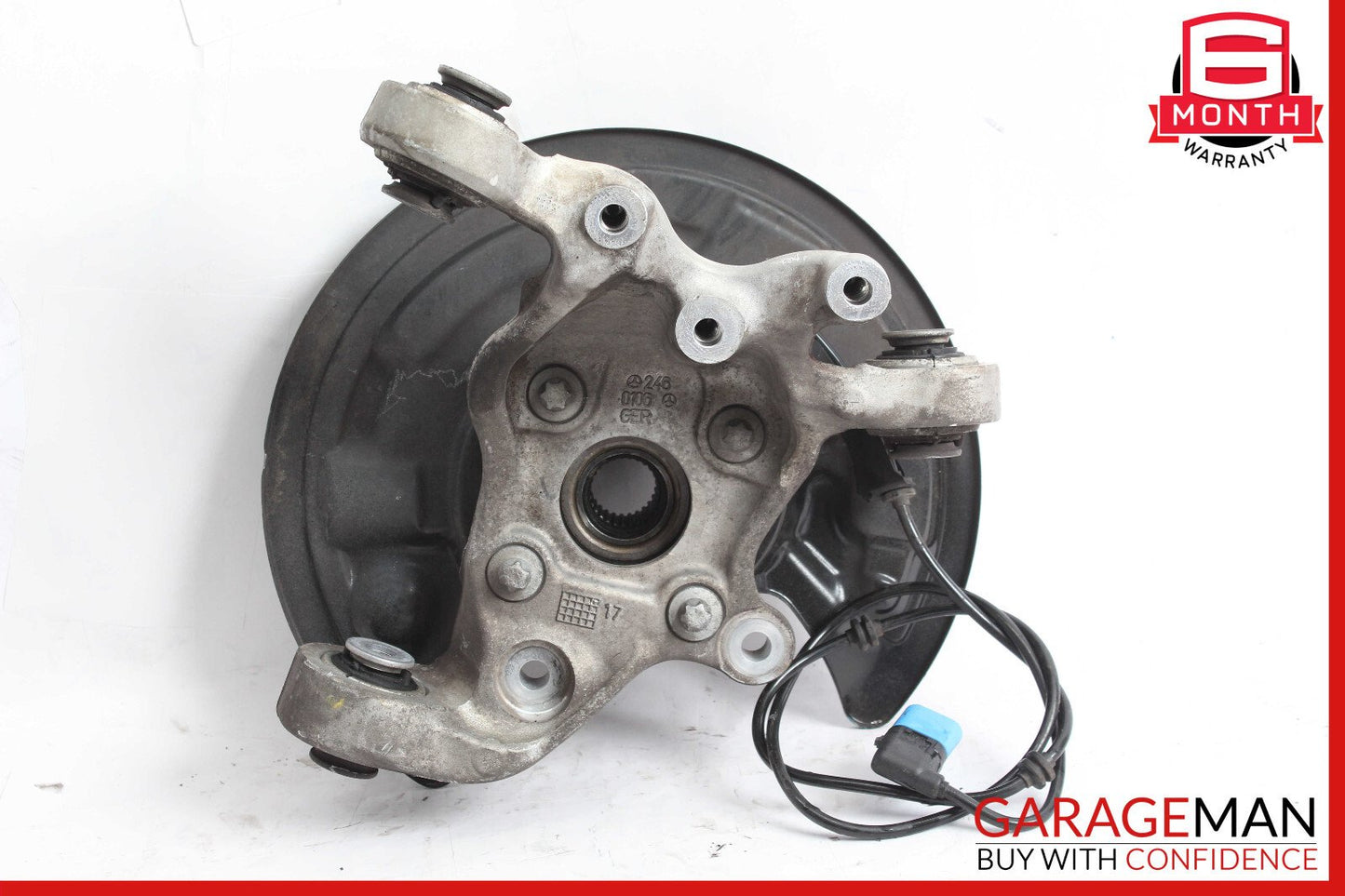 14-19 Mercedes W117 CLA45 4Matic Rear Right Wheel Carrier Spindle Knuckle Hub