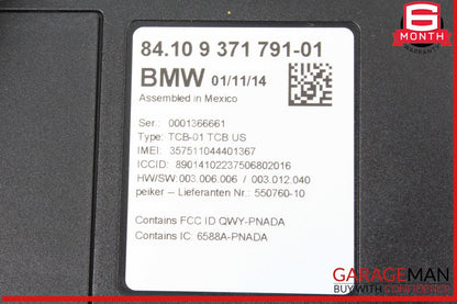 14-19 BMW i3 I01 Hybrid Telematics Communication Control Module Unit 9371791 OEM