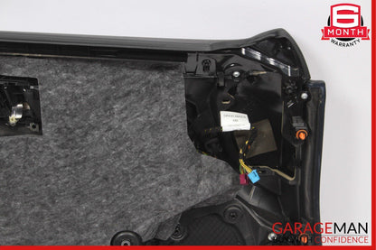 14-16 Mercedes W212 E350 Front Right Side Interior Door Panel Trim Assembly Grey