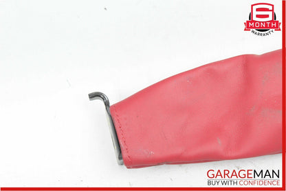 14-18 Maserati Quattroporte Rear Left Seat Belt Seatbelt Receiver Buckle Red OEM