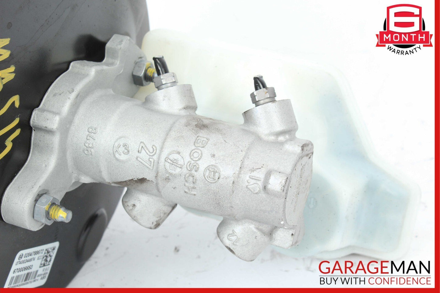14-20 Maserati Ghibli M157 Brake Master Cylinder Power Booster OEM