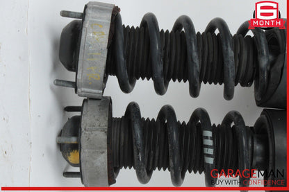 11-18 Porsche Cayenne 958 Rear Left and Rear Right Shock Strut Absorber Set OEM