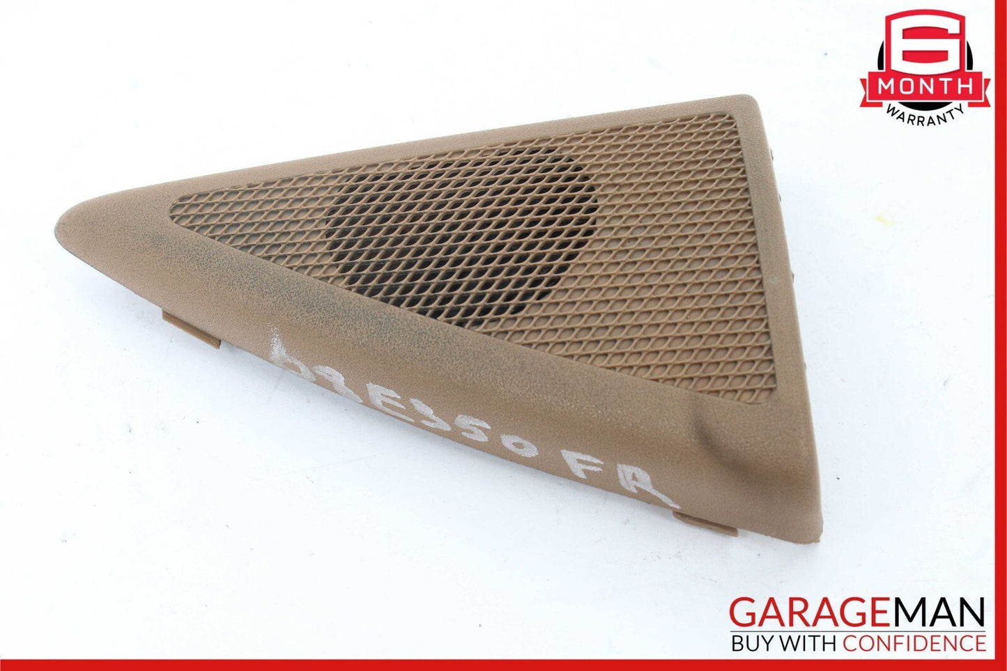 03-09 Mercedes W211 E350 E55 AMG Front Right Side Tweeter Speaker Cover Brown