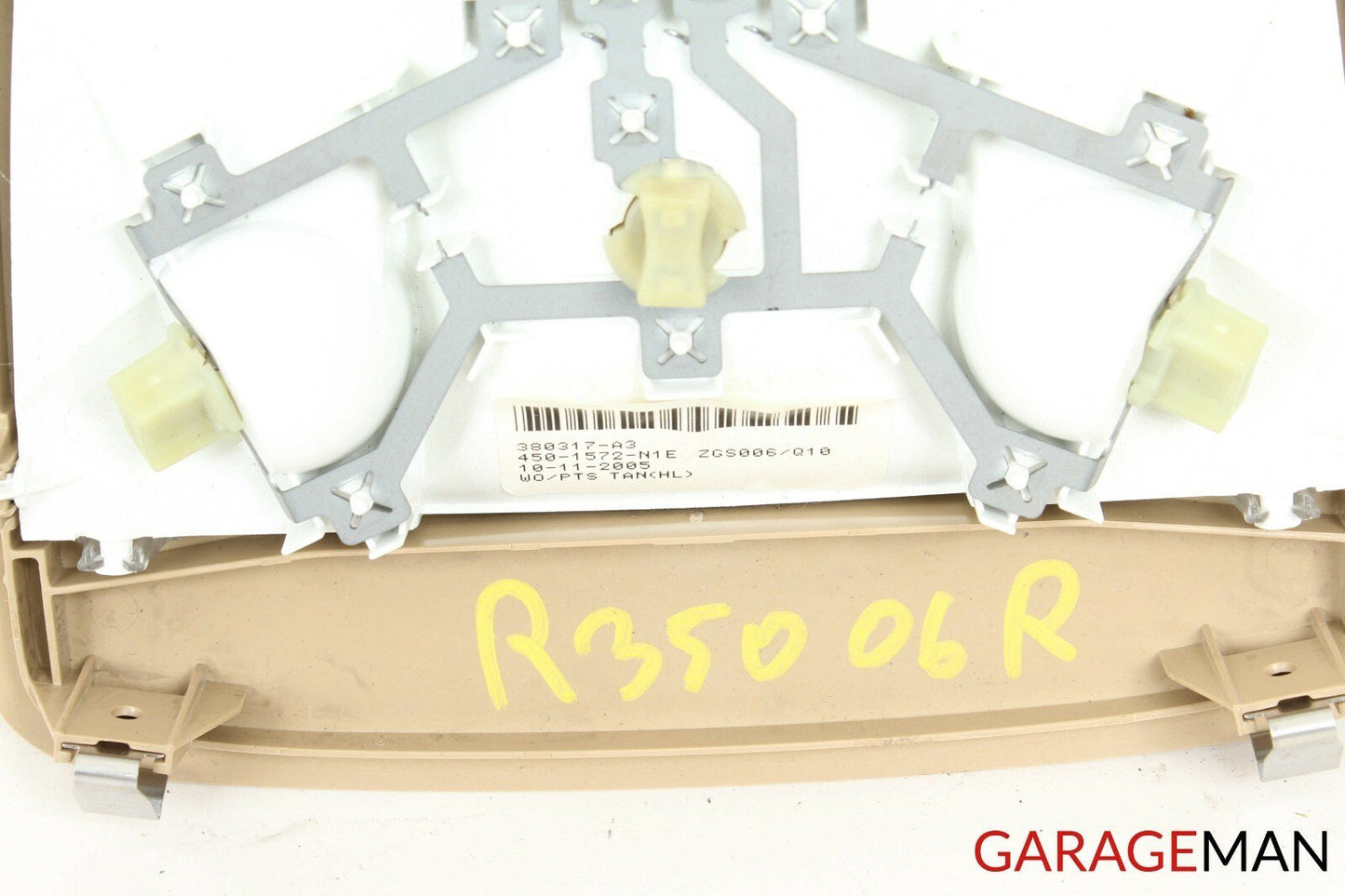 06-09 MERCEDES W251 R350 R320 REAR OVERHEAD DOME LIGHT LAMP 1648200323 OEM