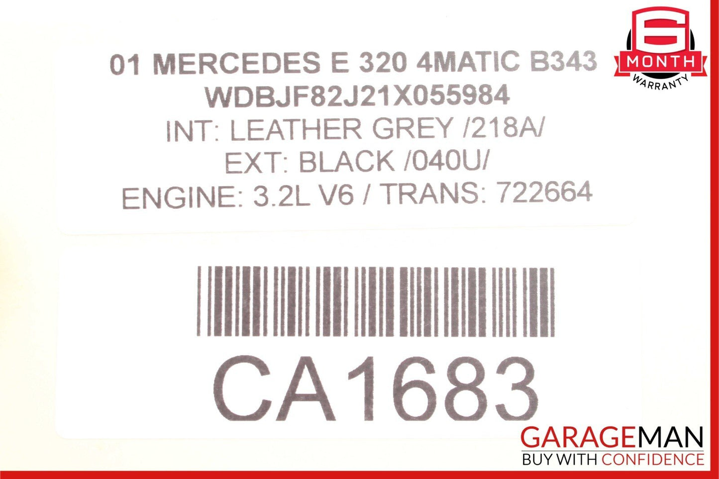 96-03 Mercedes W210 E320 E55 AMG Center Console Ash Tray Ashtray Trim Wood