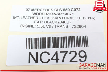 06-11 Mercedes W219 CLS550 Front Right Passenger Door Lock Latch Actuator OEM