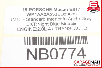 17-24 Porsche Macan 95B Audi B9 A4 A5 Engine Thermostat Coolant Water Pump OEM