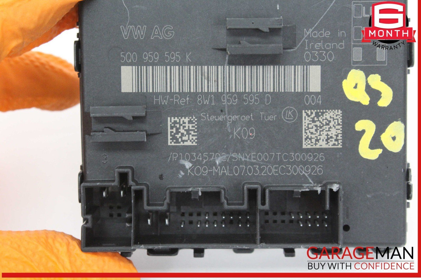 19-24 Audi Q3 S3 A3 Rear Left or Rear Right Side Door Control Module Unit OEM