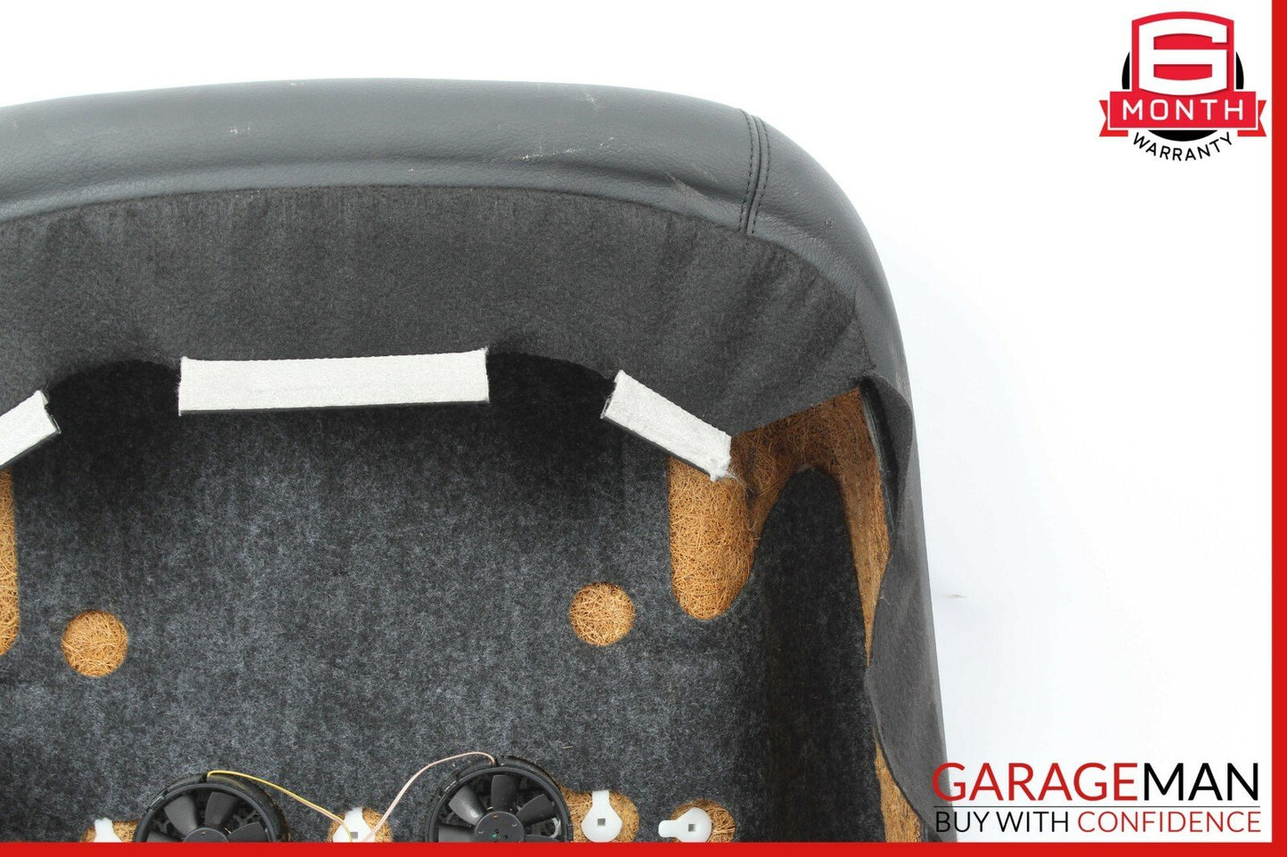 07-09 Mercedes W221 S550 Front Left / Right Top Upper Seat Cushion Cover Black