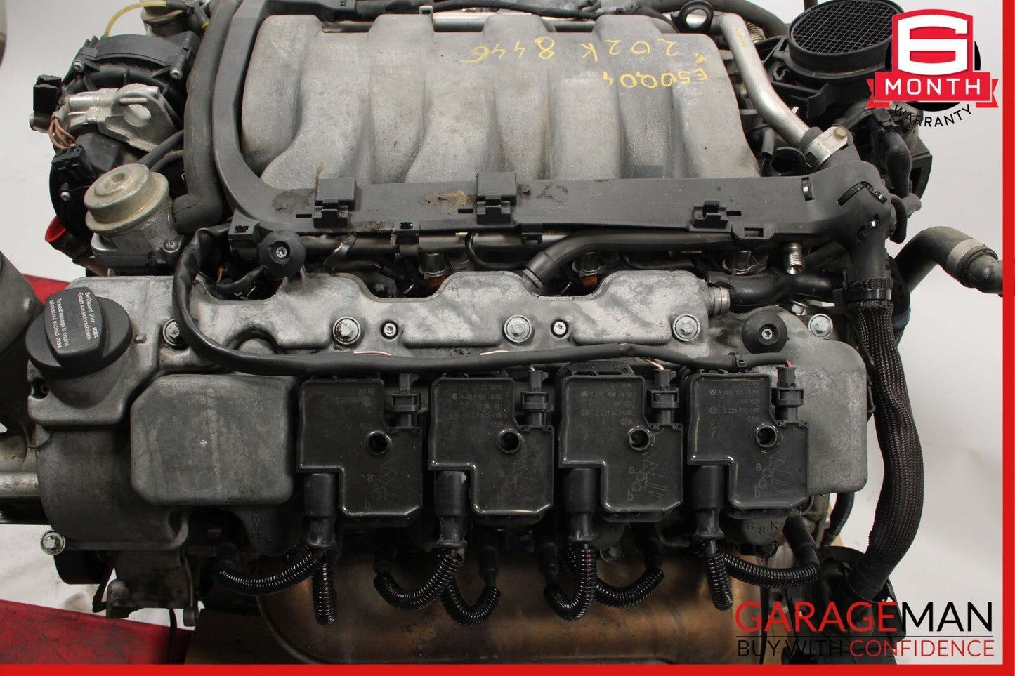 Mercedes E500 CLS500 CLK500 5.0L V8 Complete Engine Motor Block Assembly 202k