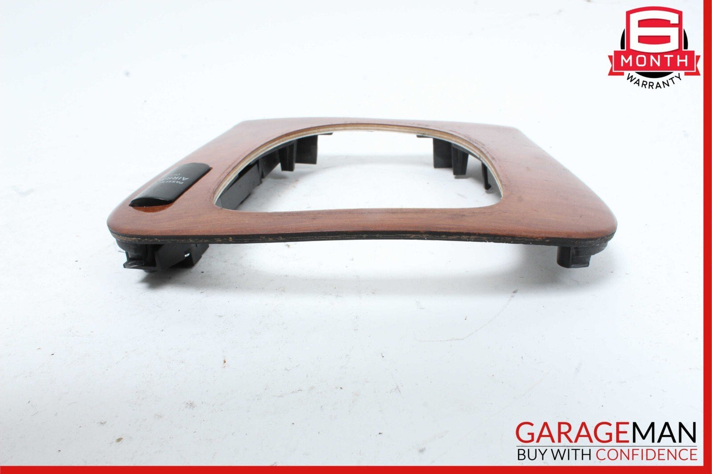 03-06 Mercedes W220 S430 S500 Center Console Shifter Bezel Trim Wood OEM