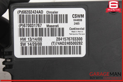14-20 Maserati Quattroporte Front Right Side Seat Control Module Unit OEM