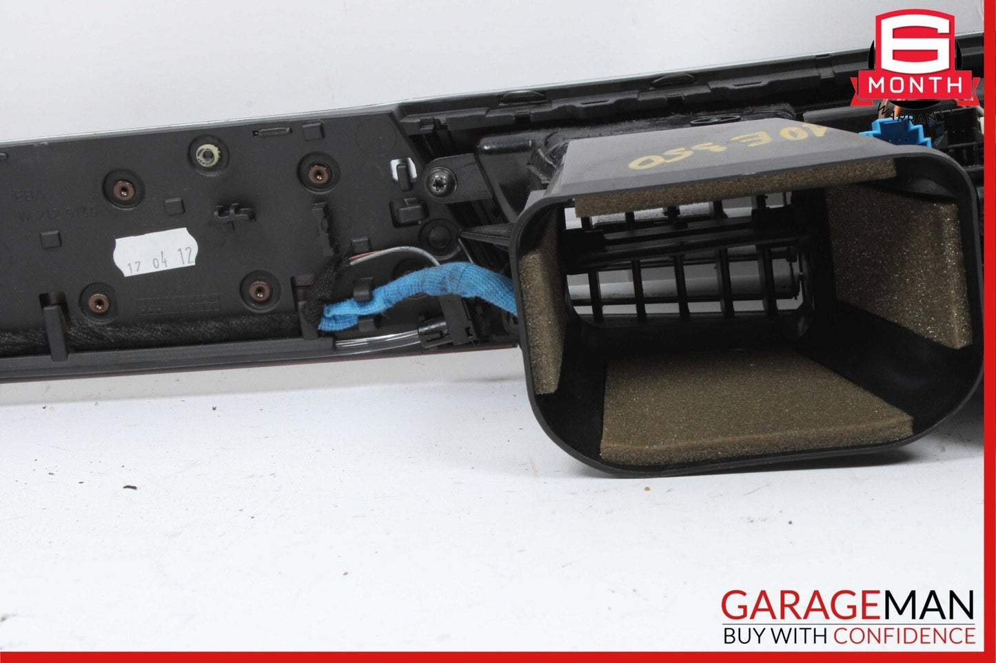 10-13 Mercedes W212 E350 Front Center Dash AC A/C Air Vent Grille Trim Assembly