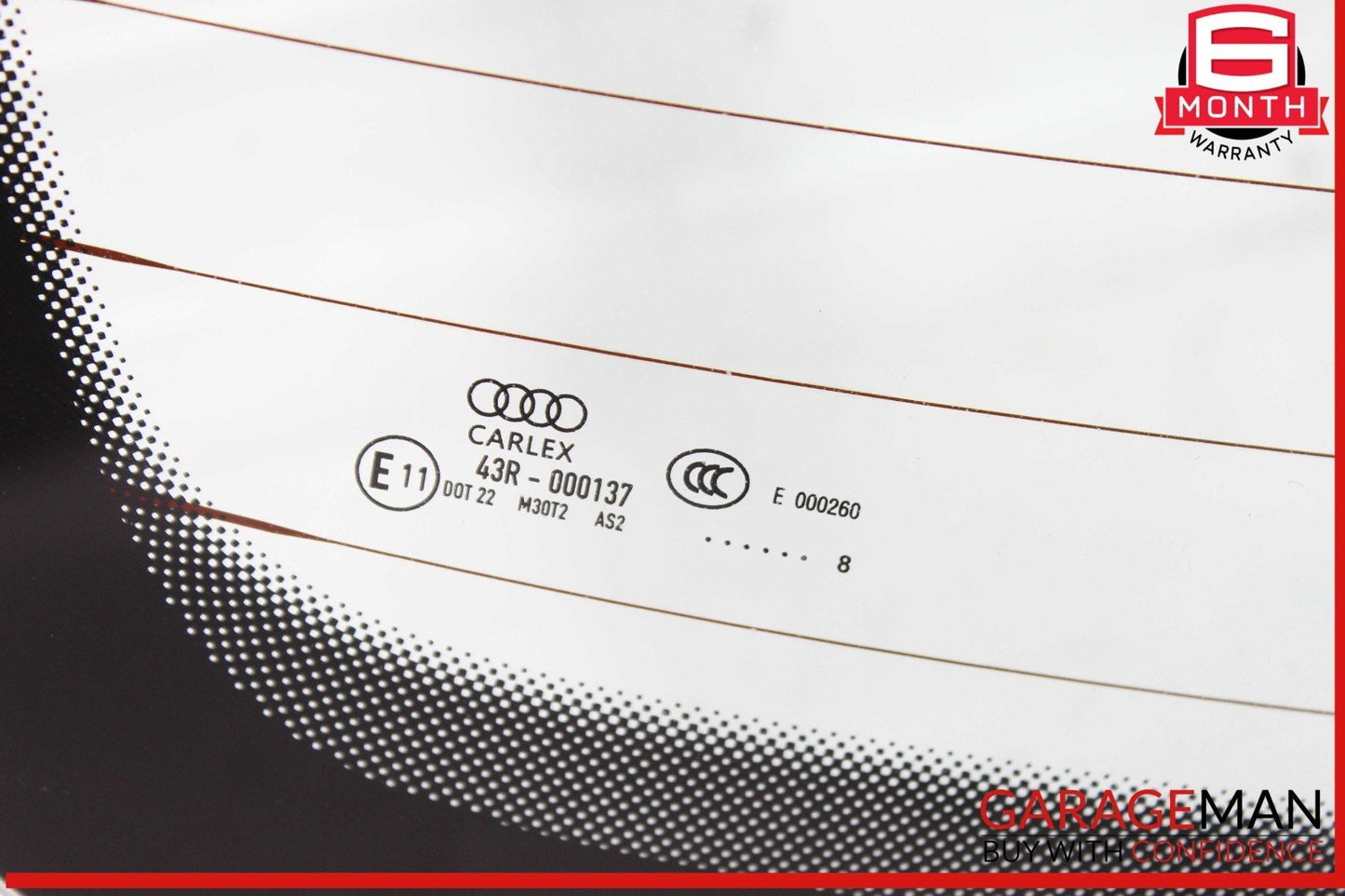 18-24 Audi RS5 S5 A5 Quattro Rear Windshield Window Glass OEM