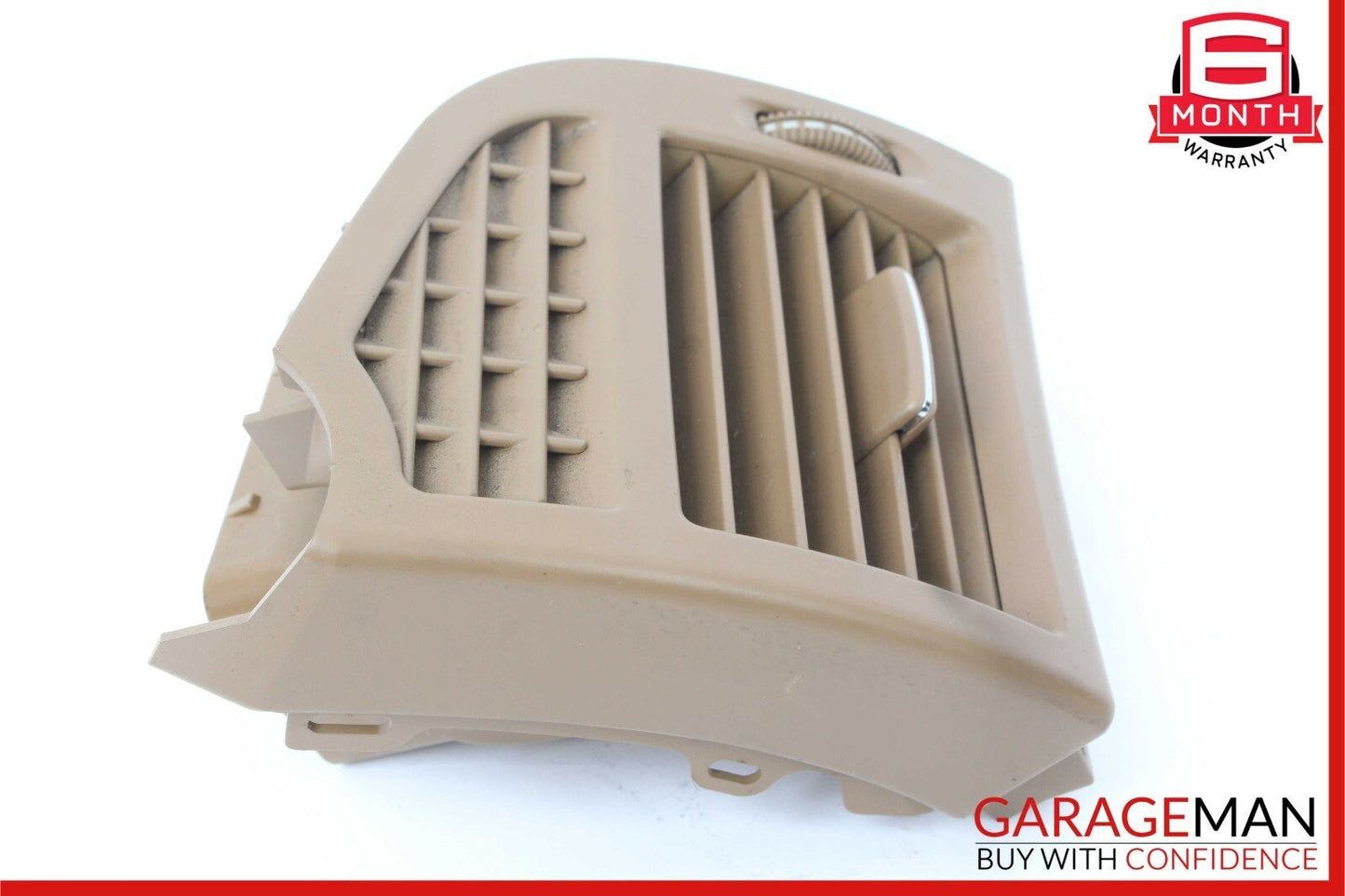 07-13 Mercedes W221 S550 CL550 Front Left Side Dash A/C Air Vent Trim Brown OEM