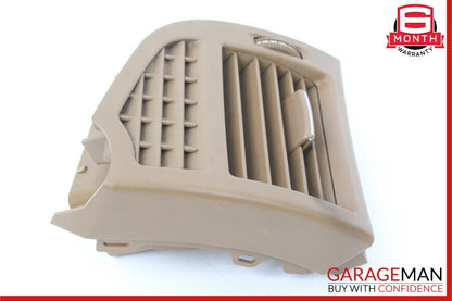 07-13 Mercedes W221 S550 CL550 Front Left Side Dash A/C Air Vent Trim Brown OEM