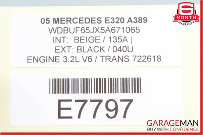 03-12 Mercedes E320 S600 CLK350 C55 AMG Voice Communication Control Module Q4