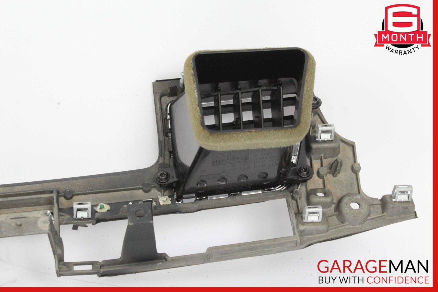 11-18 Audi A8 Dash Board Dashboard Panel Trim w/ AC Air Vent Grille OEM