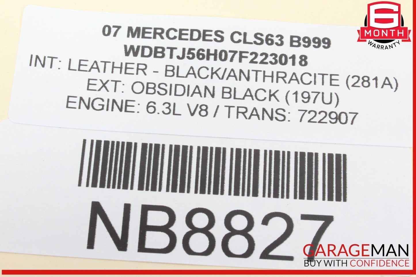 03-11 Mercedes W219 CLS63 AMG Gear Select Shift Indicator 2115420226 OEM
