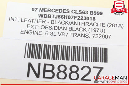 03-11 Mercedes W219 CLS63 AMG Gear Select Shift Indicator 2115420226 OEM