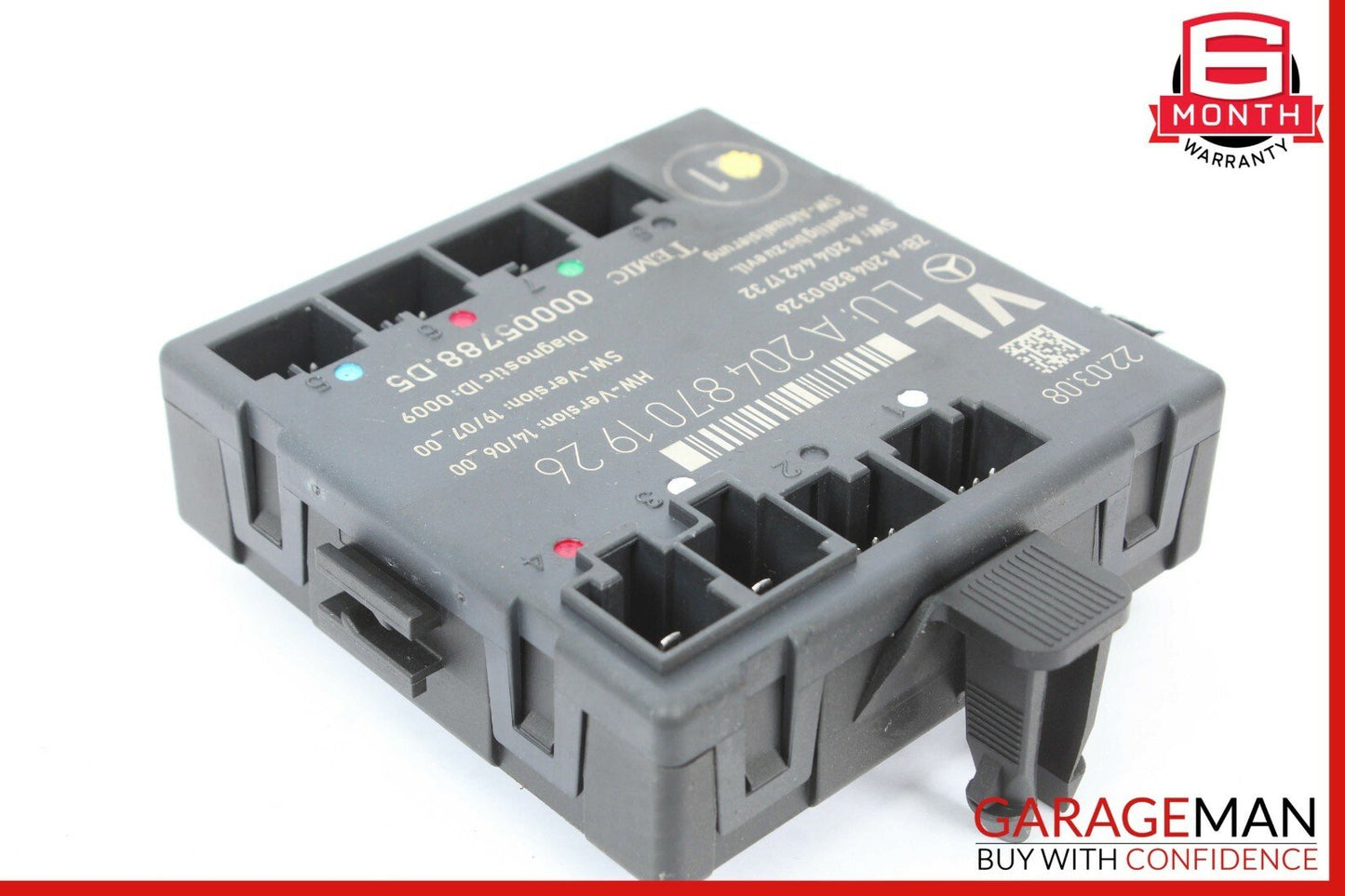 08-18 Mercedes W204 C300 C350 E400 Front Left Side Door Control Module OEM