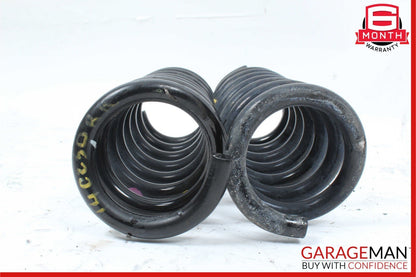 08-14 Mercedes W204 C250 C300 Rear Shock Absorber Suspension Coil Spring Set OEM