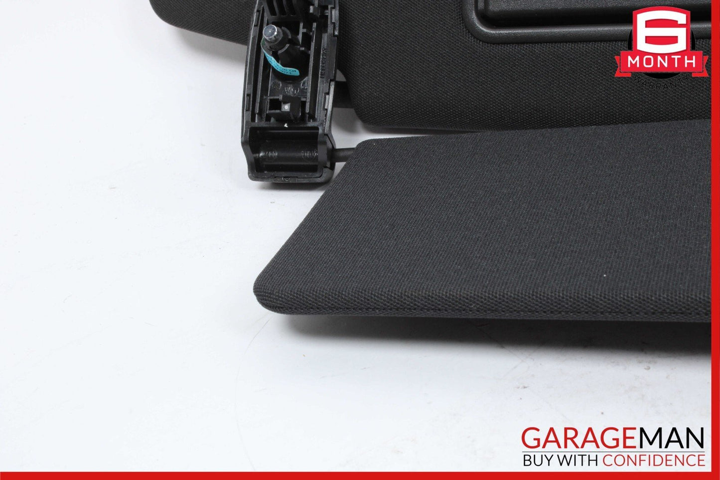 10-16 Mercedes W212 E350 E400 Right Passenger Side Sunvisor Sun Visor Black OEM