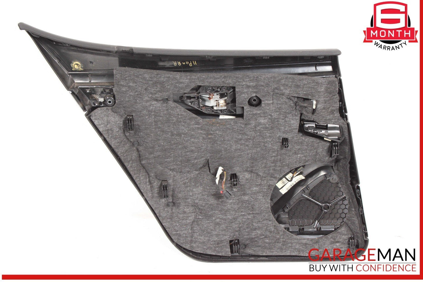 10-16 Porsche Panamera 970 GTS Rear Right Interior Door Panel Leather OEM