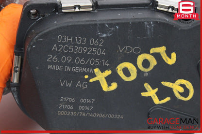07-09 Audi Q7 Volkswagen Touareg 3.6L Engine Throttle Body 03H133062 OEM
