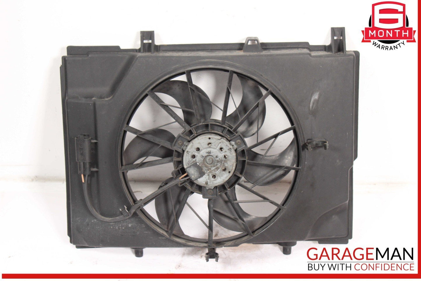 97-04 Mercedes R170 SLK230 C230 Engine Cooling Radiator Fan Motor Shroud Assy