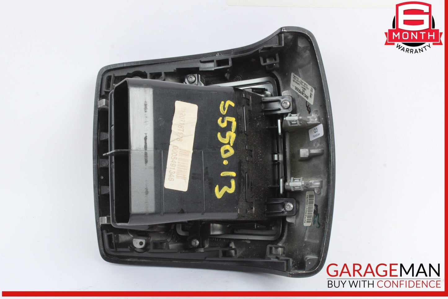 07-13 Mercedes W221 S550 S400 Rear Center Console AC A/C Air Vent Trim OEM