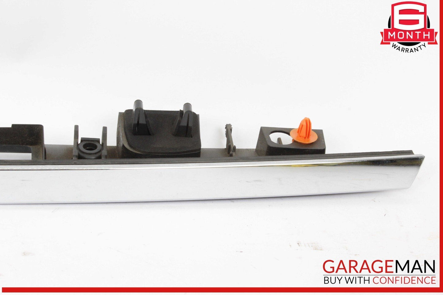08-14 Mercedes W204 C250 C300 Trunk Lid Tailgate Handle Trim Cover Silver OEM
