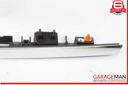 08-14 Mercedes W204 C250 C300 Trunk Lid Tailgate Handle Trim Cover Silver OEM