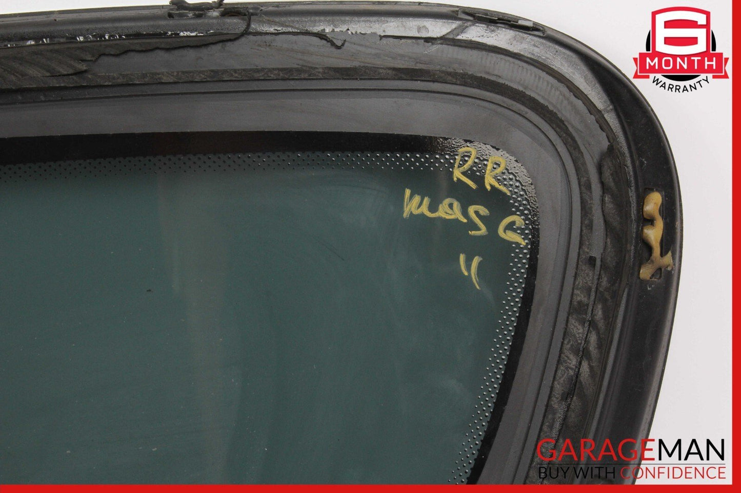 08-18 Maserati GranTurismo Rear Right Side Quarter Window Glass OEM