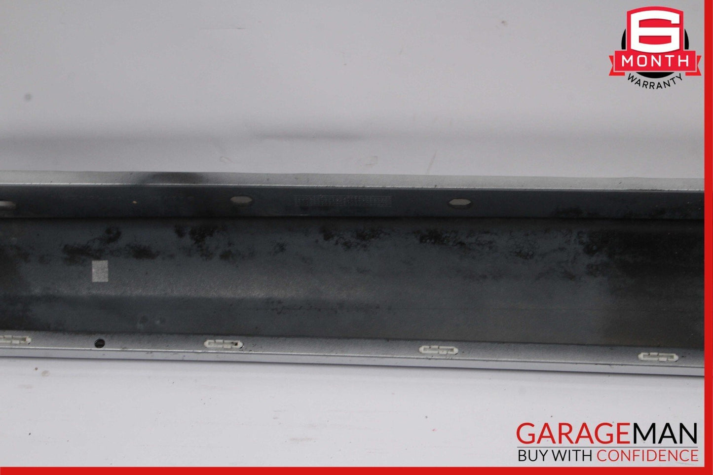 06-09 Mercedes W209 CLK350 CLK550 Base Left Rocker Molding Side Skirt Silver