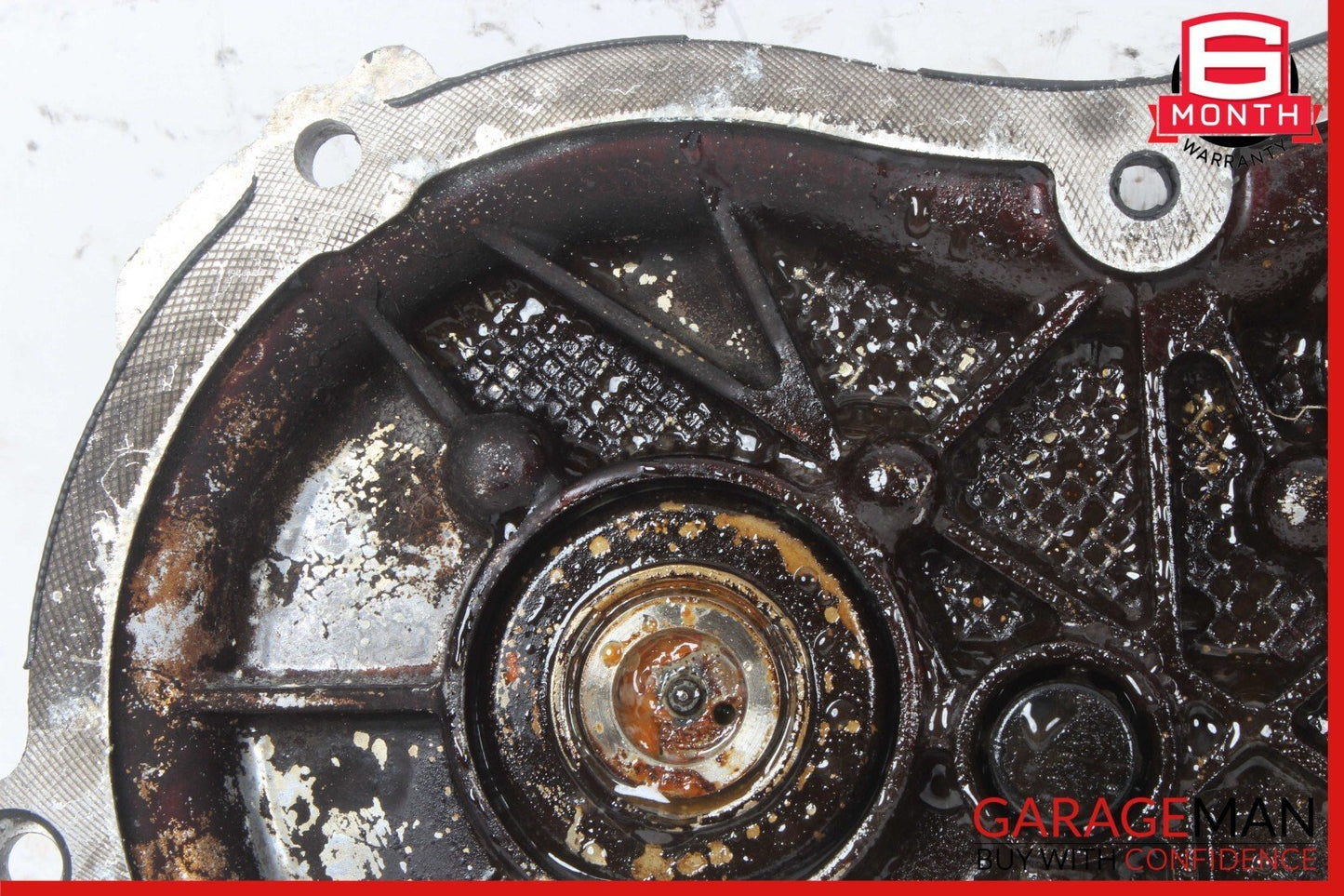 Mercedes W212 E350 GL550 Front Left Side Engine Timing Chain Cover Plate OEM