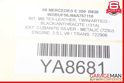 03-09 Mercedes W211 E350 E550 Front Left Driver Side Door Control Module OEM