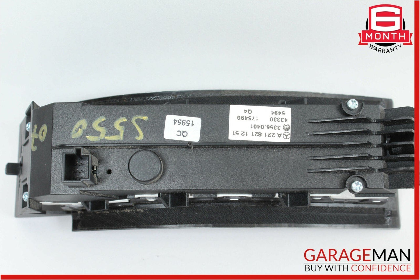 07-13 Mercedes W221 S550 CL550 S500 Instrument Cluster Dash Control Switch OEM