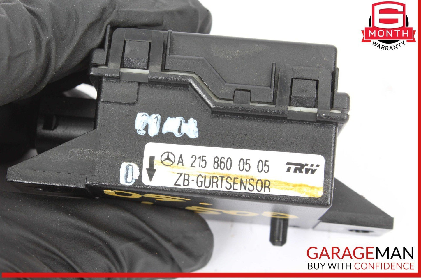 00-13 Mercedes W215 CL500 Seat Belt Seatbelt Tension Sensor 2158600505 OEM