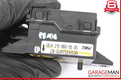 00-13 Mercedes W215 CL500 Seat Belt Seatbelt Tension Sensor 2158600505 OEM