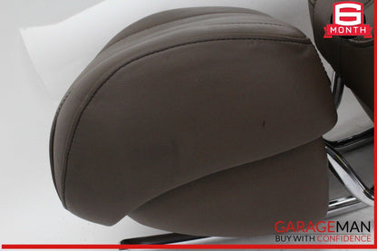 14-17 Mercedes W222 S550 Front Left and Right Side Head Rest Headrest Brown OEM
