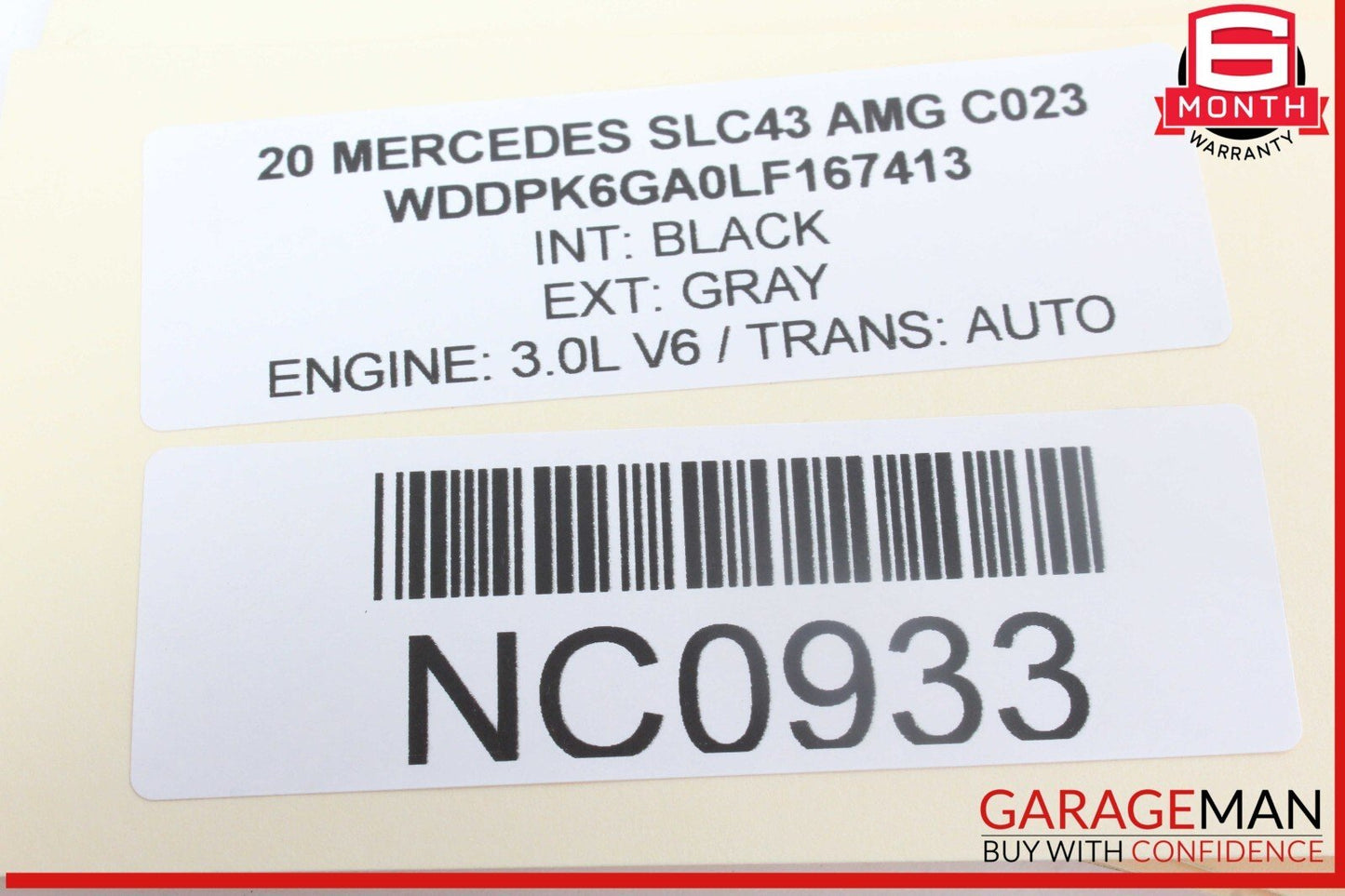 08-20 Mercedes R172 SLC43 AMG Headlight Fog Light Switch Control Module OEM