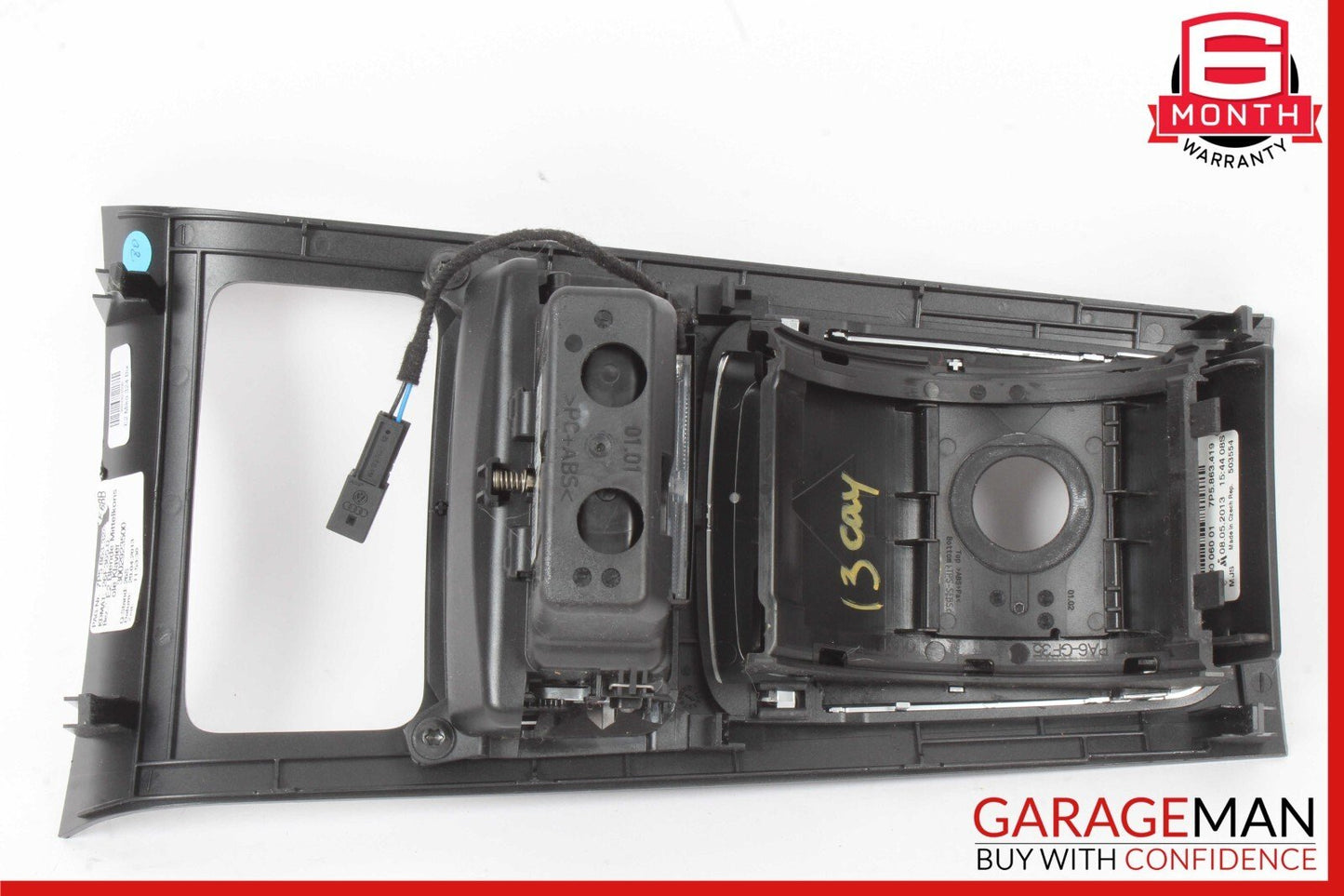 11-17 Porsche Cayenne 958 Center Console Gear Shift Shifter Trim Cover Panel OEM