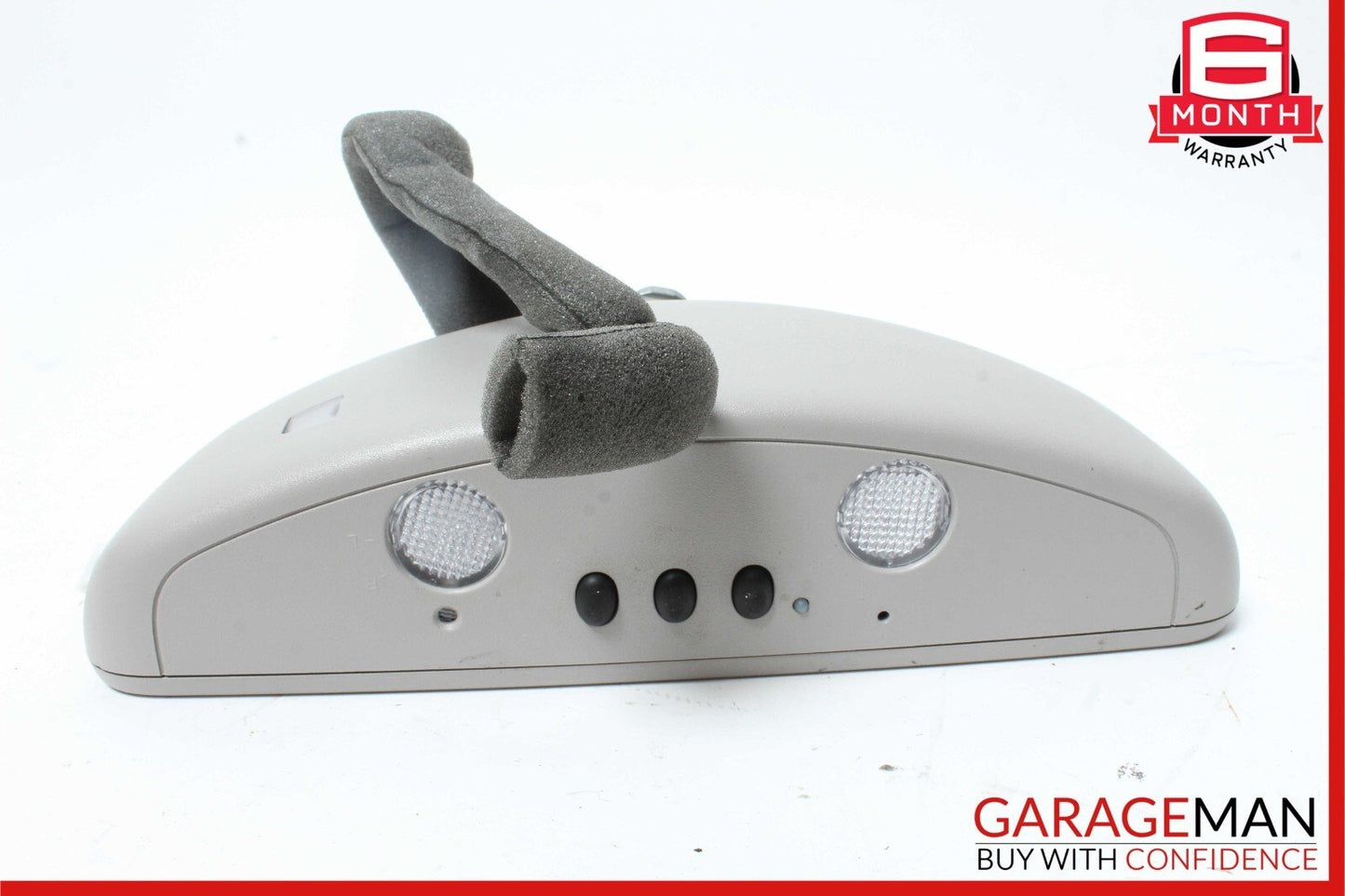 10-13 Mercedes W207 E550 Interior Top Upper Rear View Mirror Assembly Grey OEM