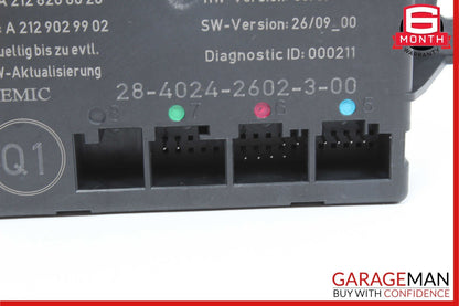 08-18 Mercedes W212 E350 C300 E550 Rear Right Side Door Control Module OEM 30k
